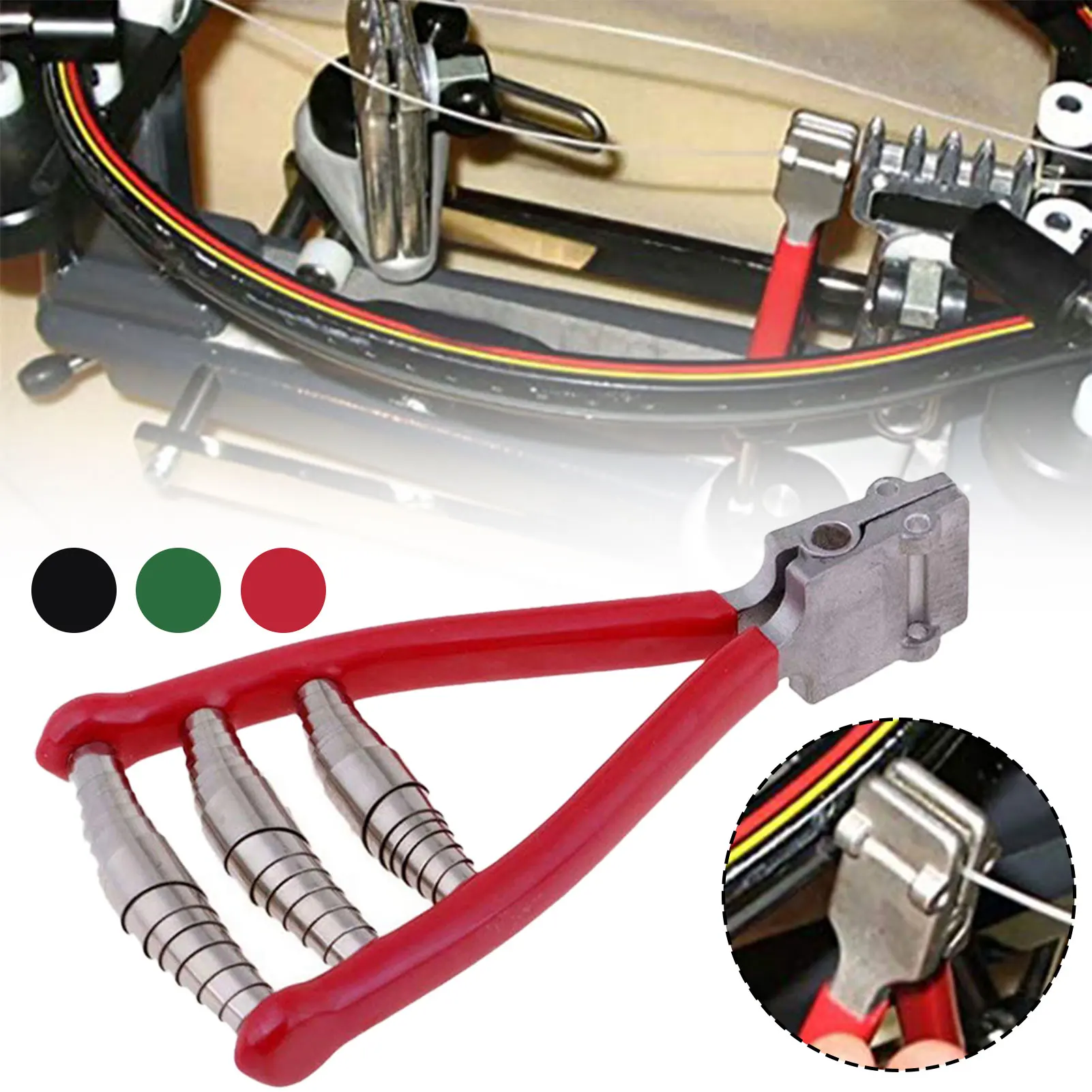 3 Spring Sports Starting Clamp Lightweight Comfort Grip Stringing Clamp Suitable For All Stringing Machines