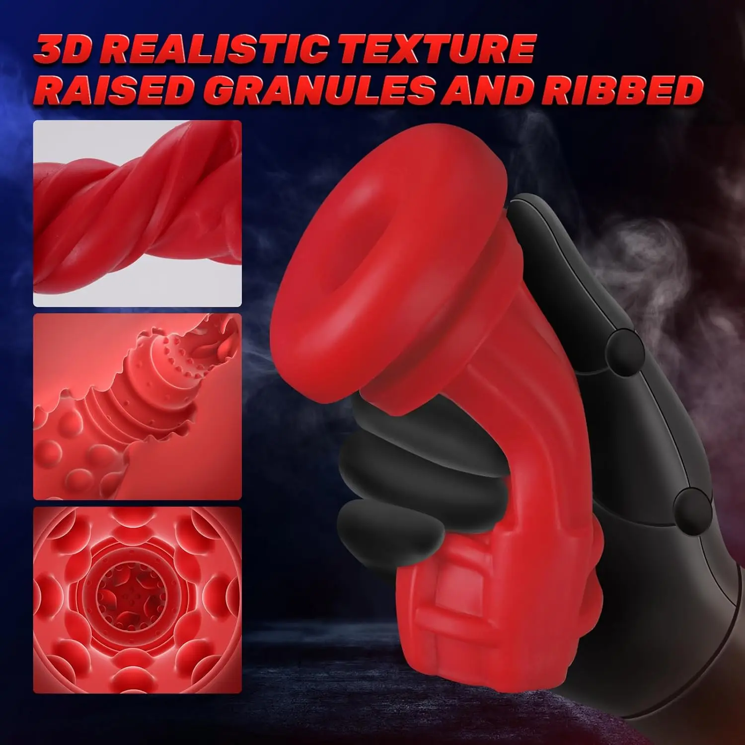 Male Masturbator APP Control Automatic Male Masturbators Cup Penis Pump with 9 Sucking Vibrating Heating Blowjob Mens Sex Toy LCD Display for Men