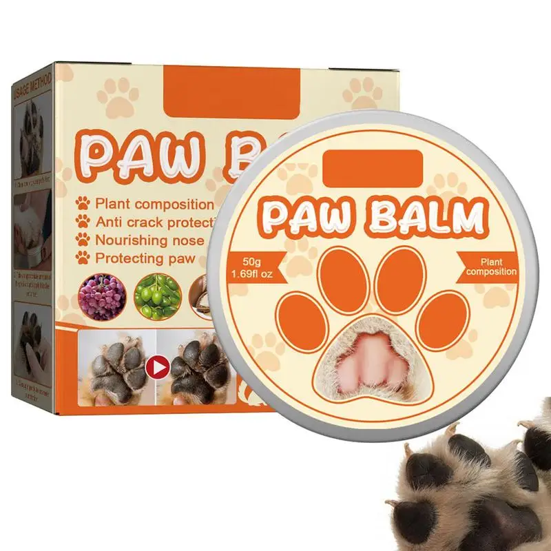 Dog Paw Balm Pet Moisturizing Paw Cream Natural Dog Cat Paw Wax For Dry