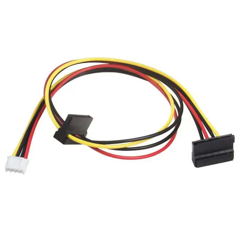 ITX Stromkabel SATA 15PIN Buchse auf kleine 4-polige Buchse Konvertierungskabel PH2,0 mm XH2,54 mm Spalt PC Motherboard Stromkabel Adapter – Detail 3