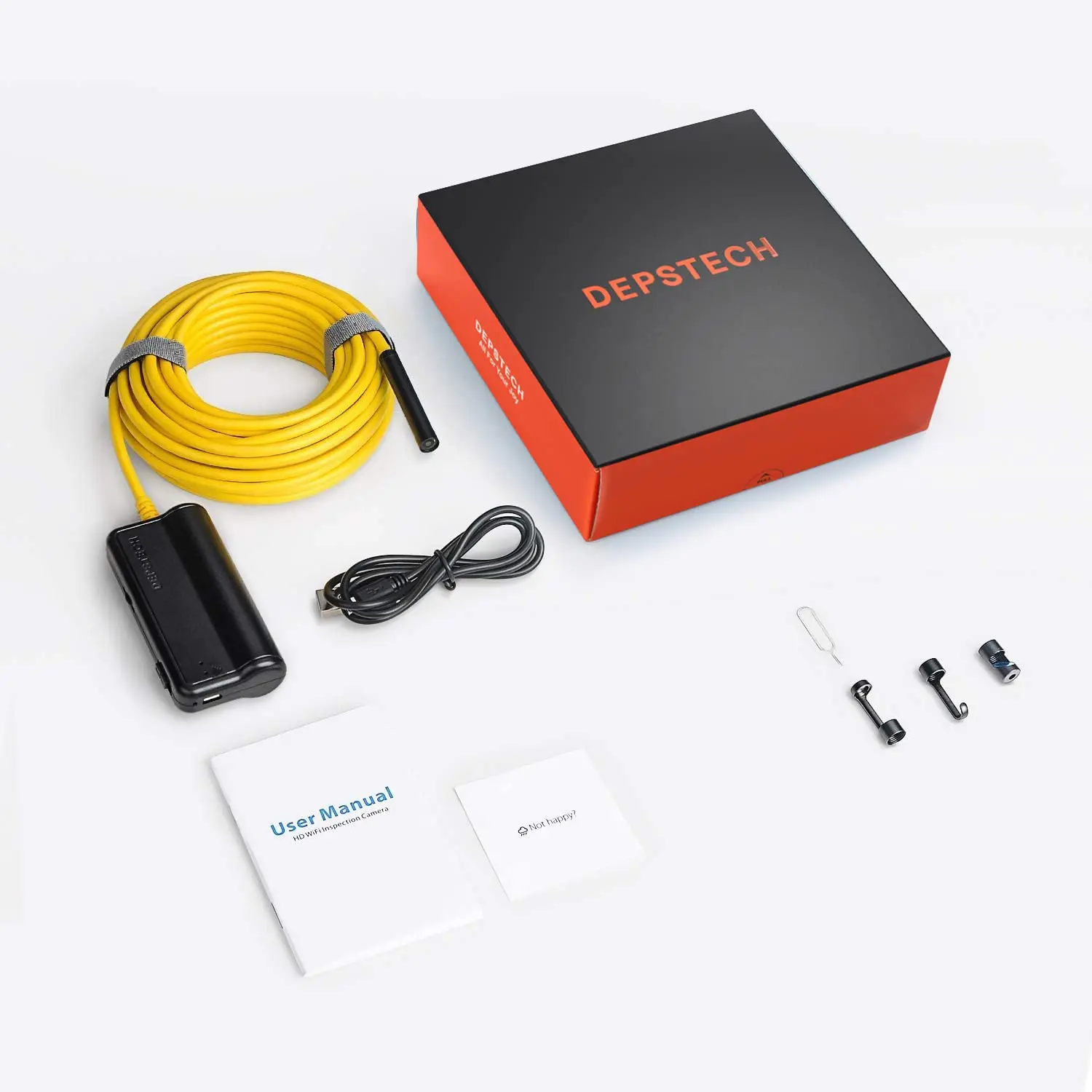 Wireless Endoscope, Depstech WiFi Borescope Inspection Camera 2.0