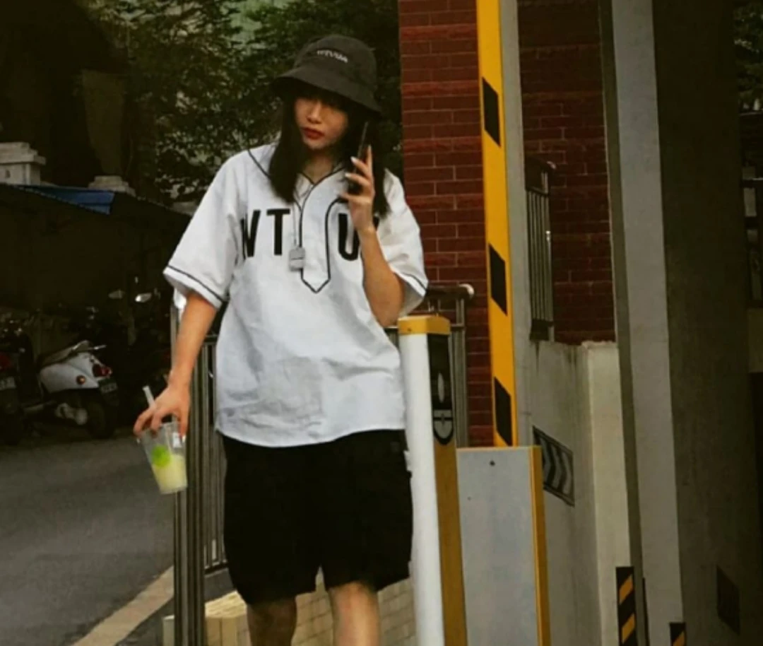 2023 WTAPS LEAGUE SHIRT COTTON Short Sleeve Baseball T-Shirt TX914