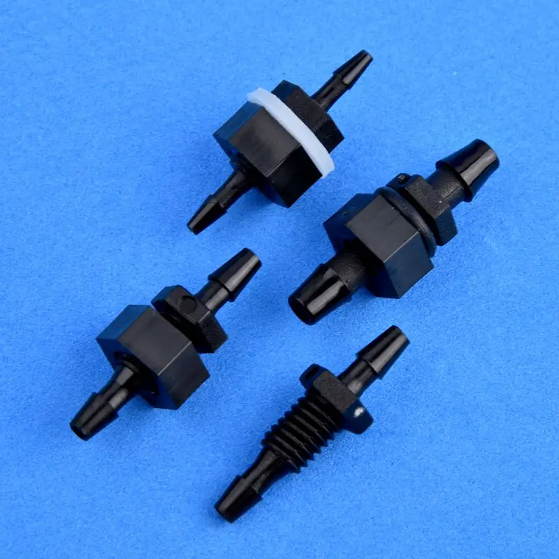 5 Pezzi Connettori Diritti A Riduzione Pagoda Per Tubi Flessibili 10x6mm PE - Adattatori Per Acquario, Irrigazione, Micro Irrigazione
