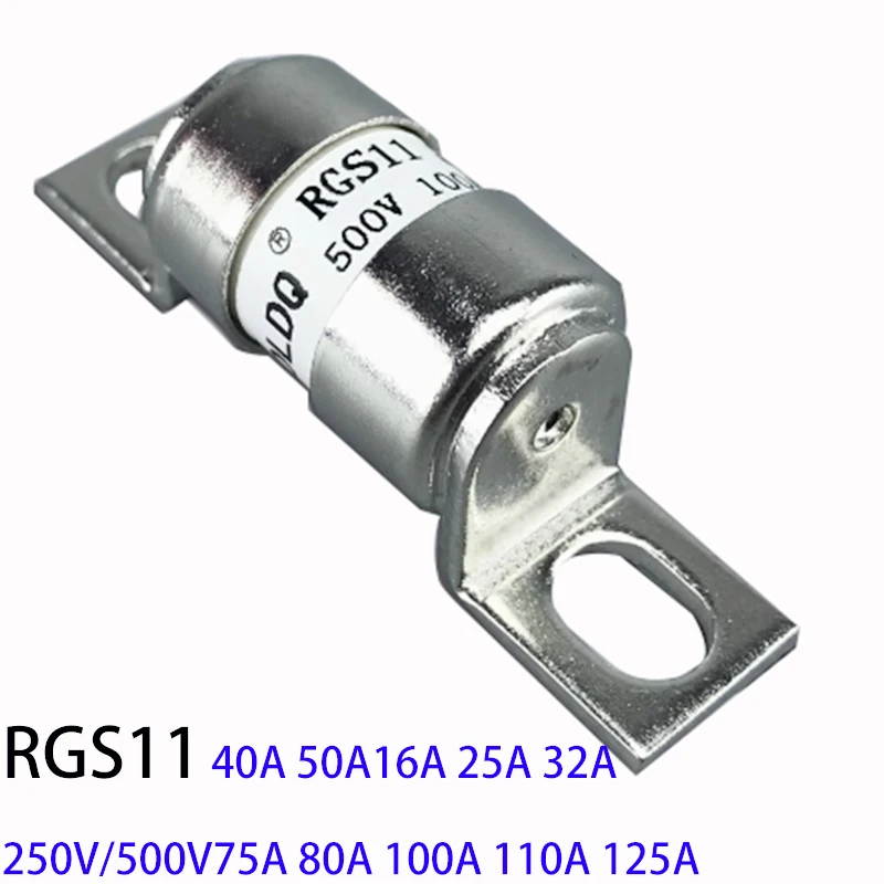 0MID050.X | Littelfuse 車 ヒューズ 黒, クリア 50 A 32 V | RS 高速ヒューズ 25LKA50B
