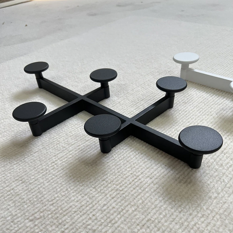 Entrance Hall Coat Racks Wall Mounted Clothes Organizer Shelves Portable Interior Corner Cap Bag Clothing Storage Hanging Hooks