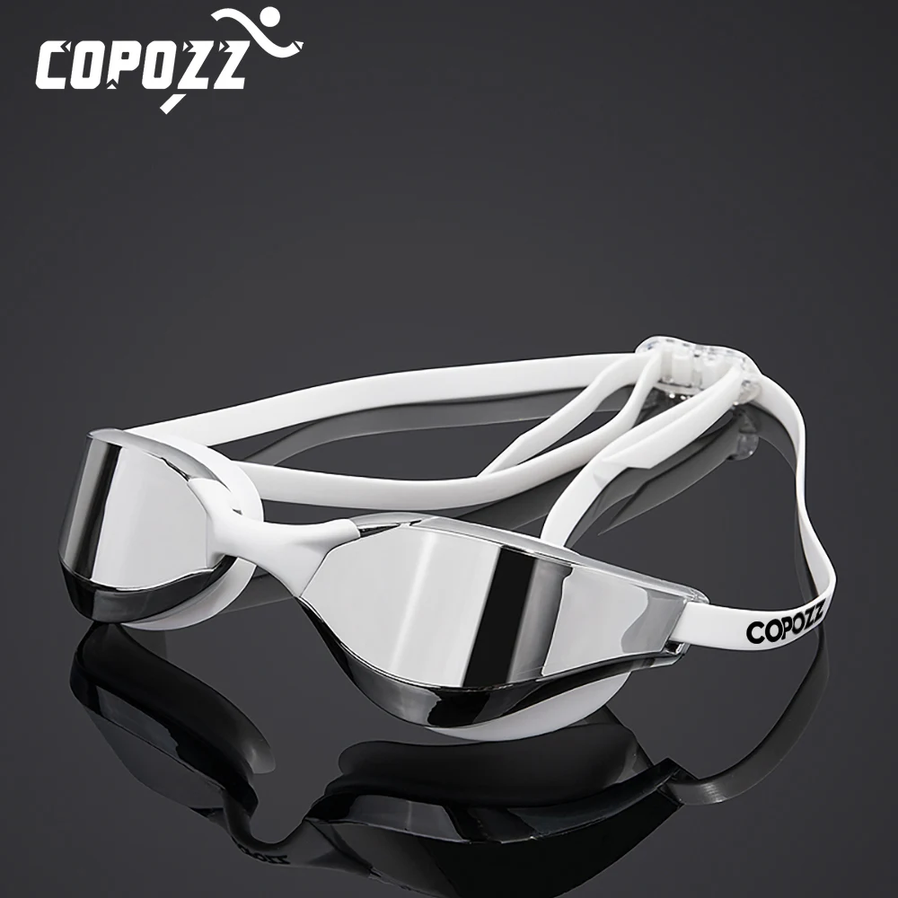 Professional Adult Anti-fog Swimming Goggles Electroplating Waterproof Silicone Swim Glasses Men UV Protection Swim Eyewear 5
