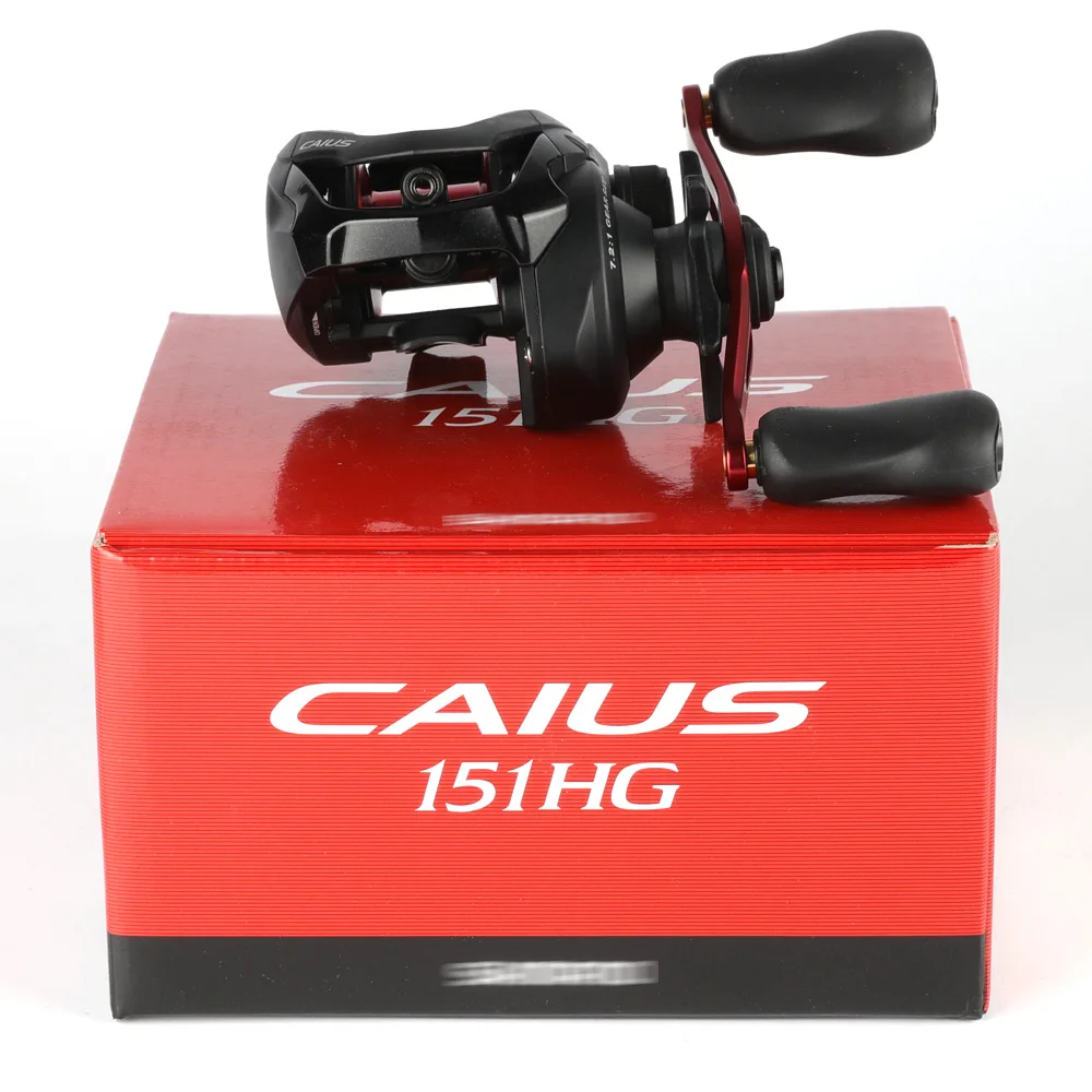 SHIMANO 19 CAIUS Baitcasting fishing reel 3+1BB 7.2:1Ratio 150HG 151HG  HAGANE BODY Centrifugal brake system