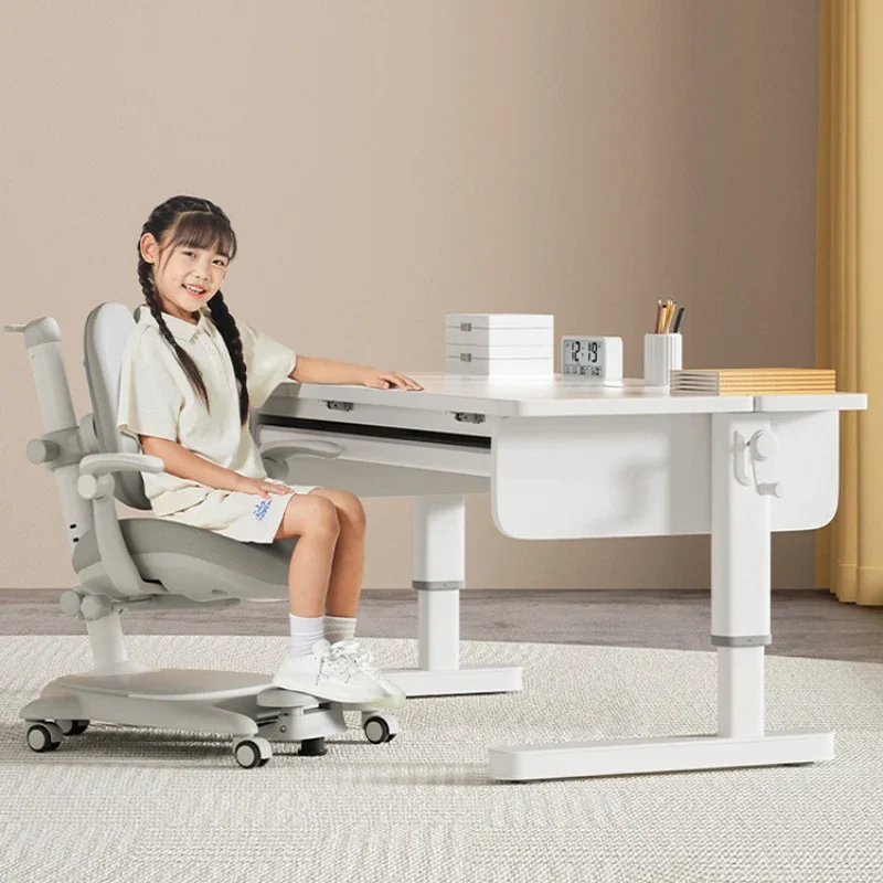Elementary Desk Children Study Tables Child Table Chair Set School Furniture Small Kids Classroom Student Room Supplies