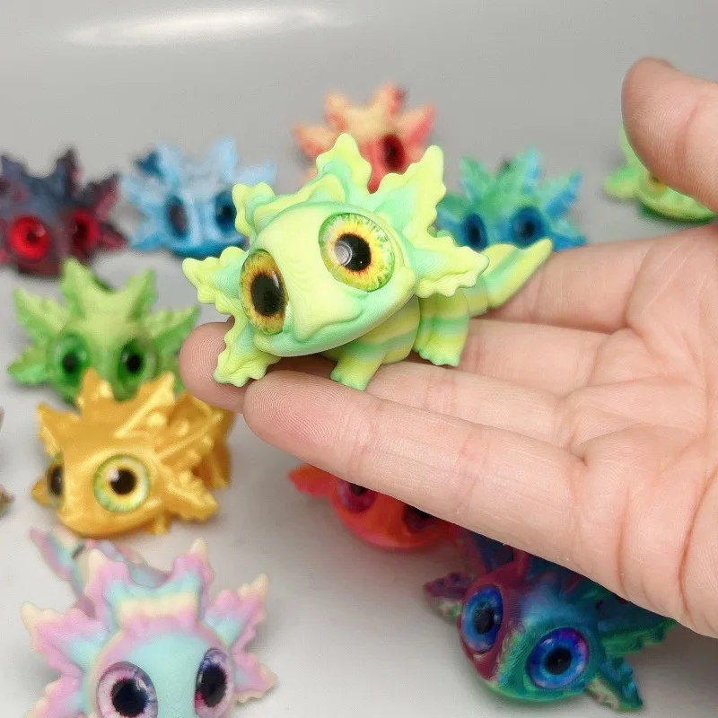 3D Printing Salamander Figures Multi-joint Movable