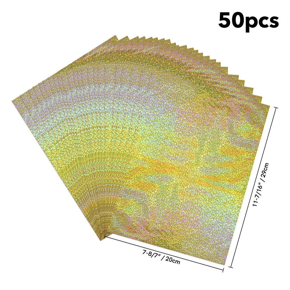 50-Pack Toner Reactive Hot Stamping Foil Paper