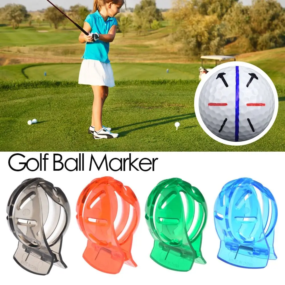 

Sport Tool Line Drawing Marker Putting Positioning Aids Golf Ball Marker Alignment Tool Golf Mark Stencil Line Marker