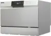 DDW631SDB Countertop Dishwasher with 6 place Settings and Silverware Basket, LED Display, Energy Star 3
