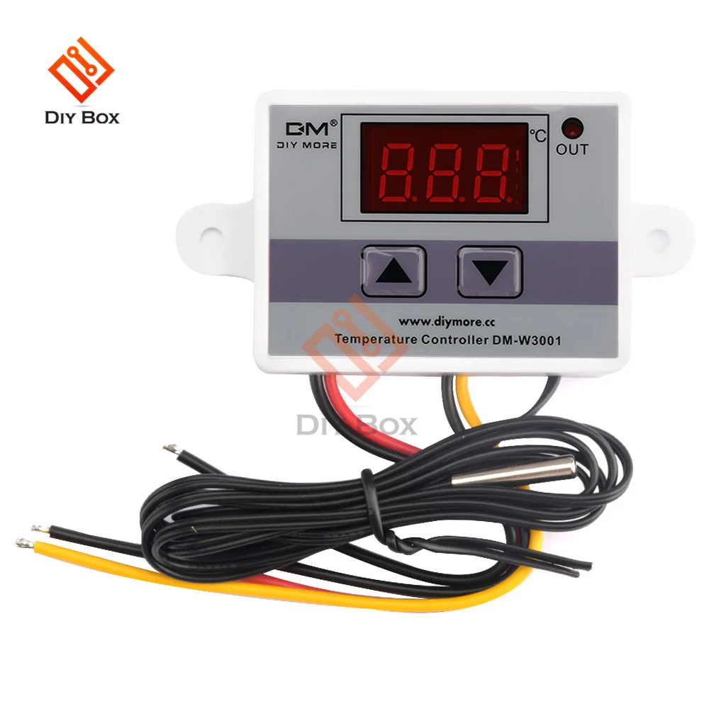 12V 24V 110V 220V LED Digital Temperature Controller Thermostat Thermoregulator Sensor Meter W3001 W3002 Heating Cooling smart thermostat,temperature humidity sensor,temperature humidity meter