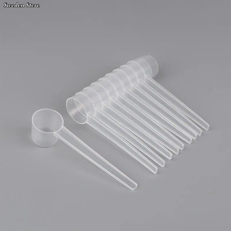 10pcs/set 5g Reusable Food Grade Plastic Measuring Spoon for Kitchen kitchen measuring spoons,measuring spoon set