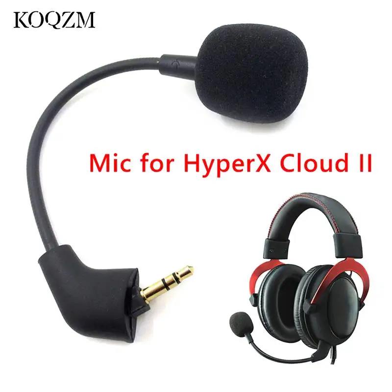 Replacement Game Mic 3.5mm Microphone For Kingston HyperX Cloud 2 II X