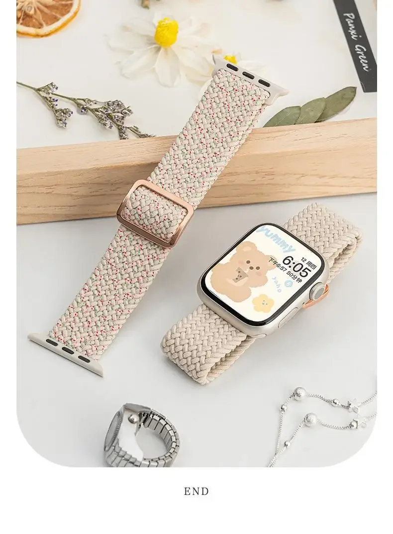 Braided Solo Loop Woven Nylon Strap