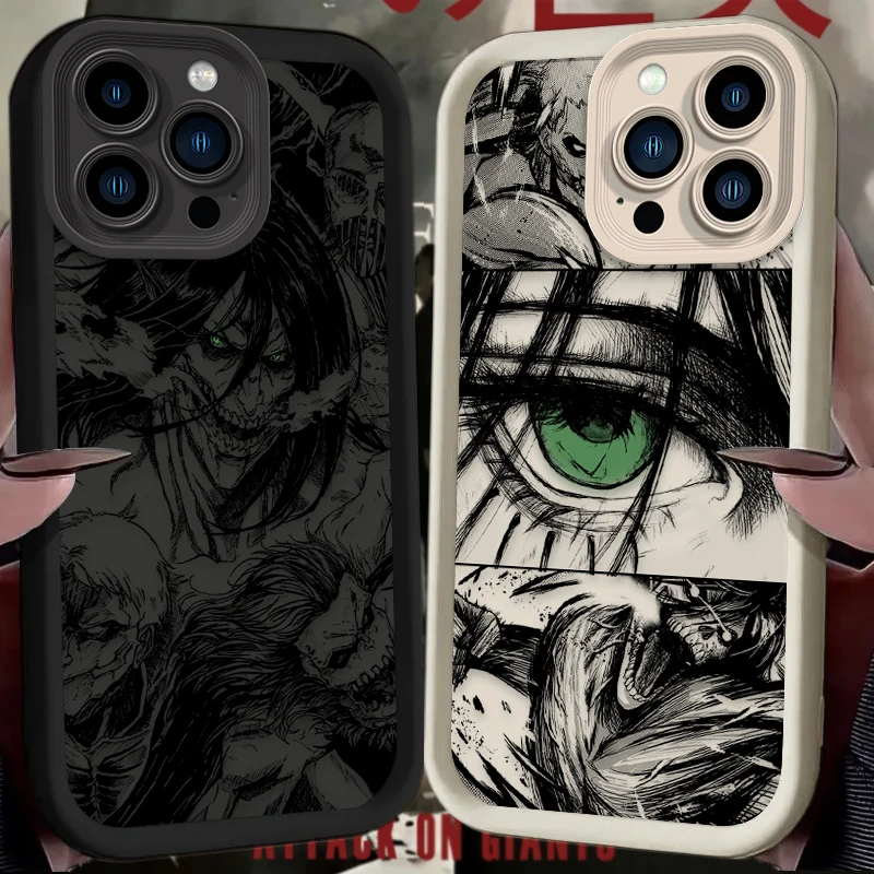 Premium Attack on Titan Silicone Phone Case