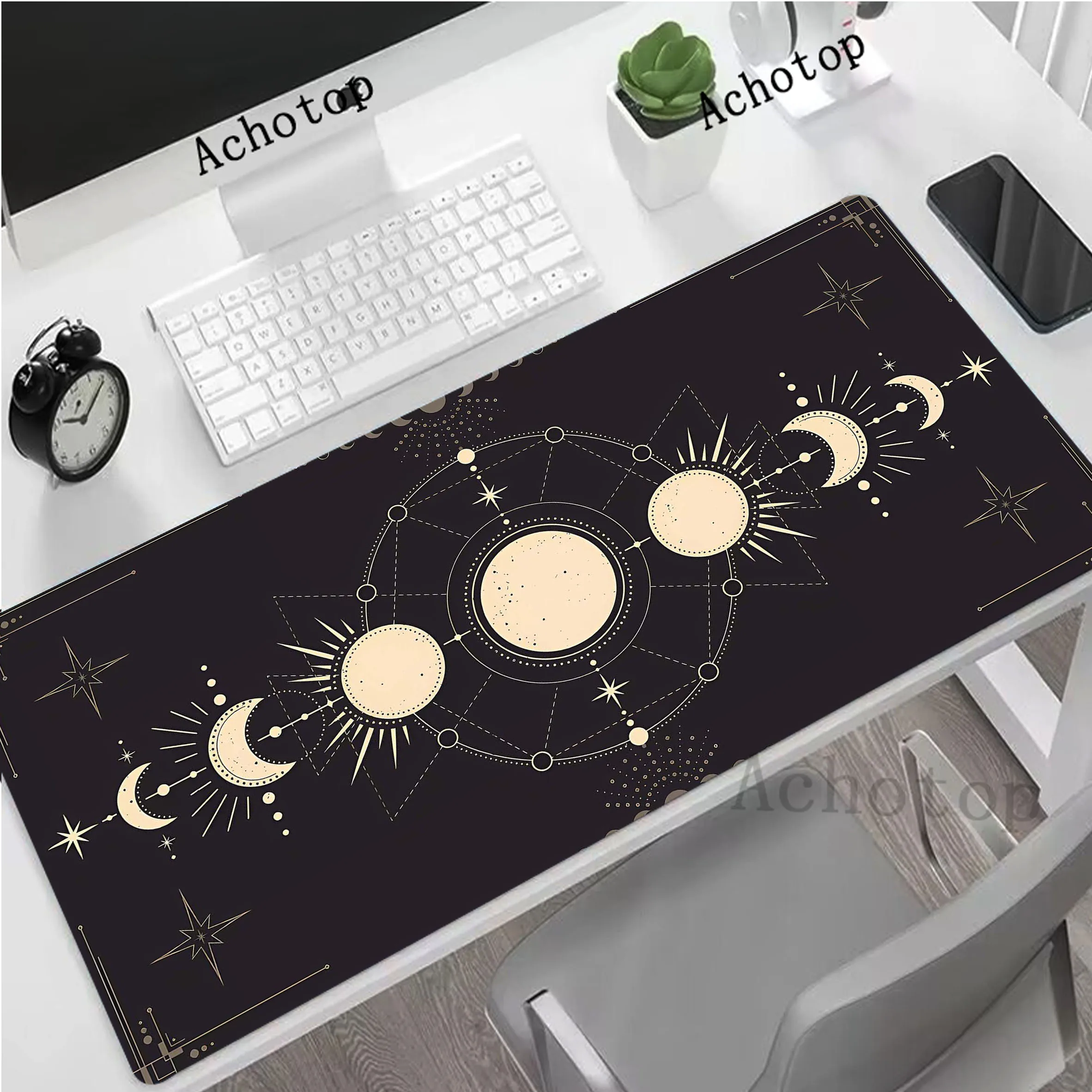 

Magic Star Mouse Pad Anti-slip Gaming Setup Accessories Mousepad XXL Desk Mat Soft Locking Edge Mouse Pads HD Print Keyboard Mat