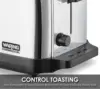 4 Slice Extra Long Slot Light Duty Pop-Up Toaster, 120V, 5-15 Phase Plug 4