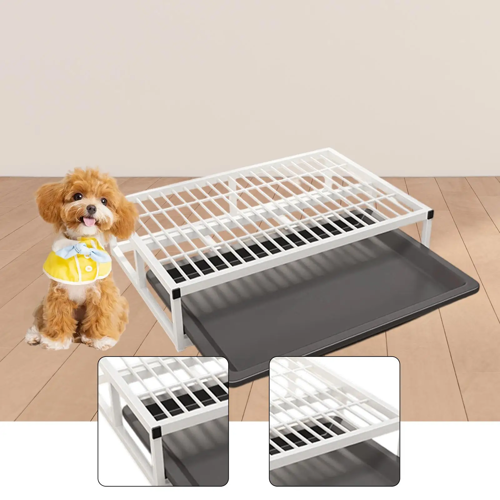 Dog Potty Tray Pet Toilet Washable Portable Keep Clean Bedpan Dog Litter Box Pee Dog Potty Tray Pet Toilet Washable Portable Keep Clean Bedpan Dog Litter Box Pee