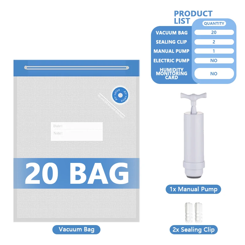 Filament Vacuum Storage Bags with Hand/Electric Pump, 3D Printer Accessories thumbnail 8