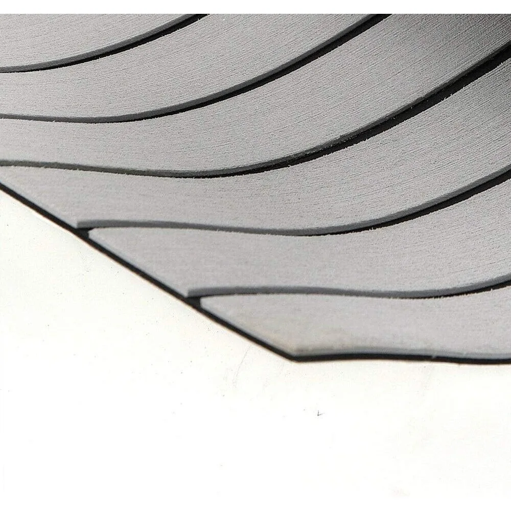 EVA Flooring Mat 35.4X 94.5 inch EVA Foam Yacht Teak Decking Sheet Mat Self-Adhesive Non-Skid for Marine Boat Car 4