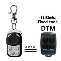 Clone DTM Garage Gate Remote Control Door Opener 433.92MHz Fixed Code 1