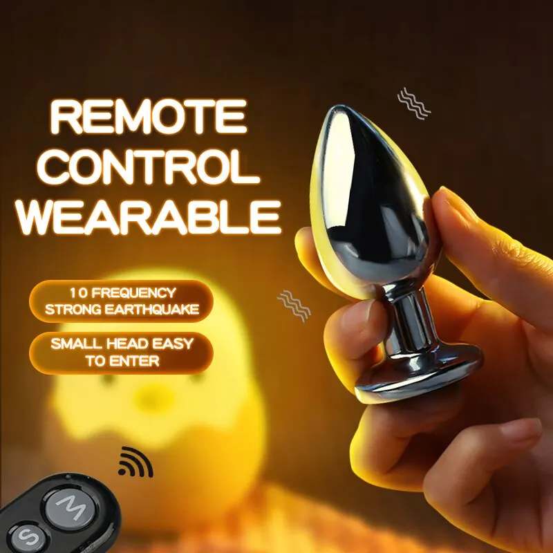 JIUUY-vibrador de tapón Anal de acero inoxidable, juguetes de Metal para adultos o Gay, productos estimuladores sexuales, consolador Anal, gran oferta