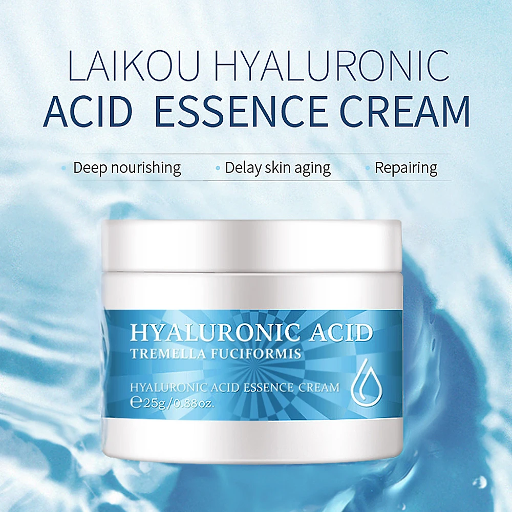 Skin Care Set Hyaluronic Acid Face Serum Mask Eye&Face Cream Moisturizing Brightening Women Korean Cosmetic Care Kit