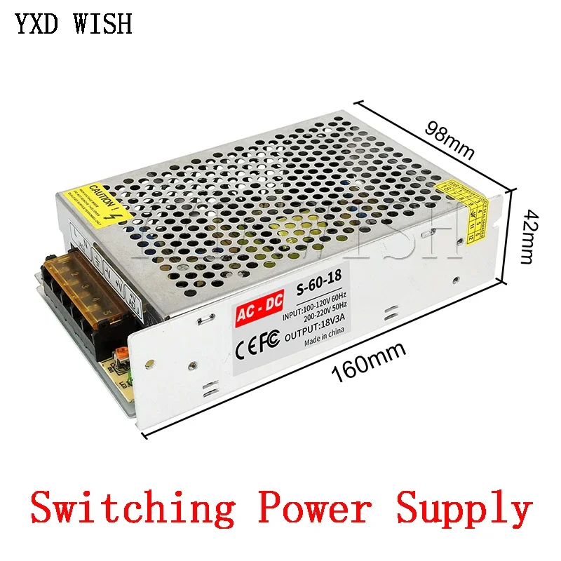 13.8V 15V 18V Power Supply SMPS 13.8 15 18 V AC-DC 220V TO 13.8V 15V 18V 2A 3A 4A 5A 10A 20A 30A Switching Power Supply SMPS images - 6