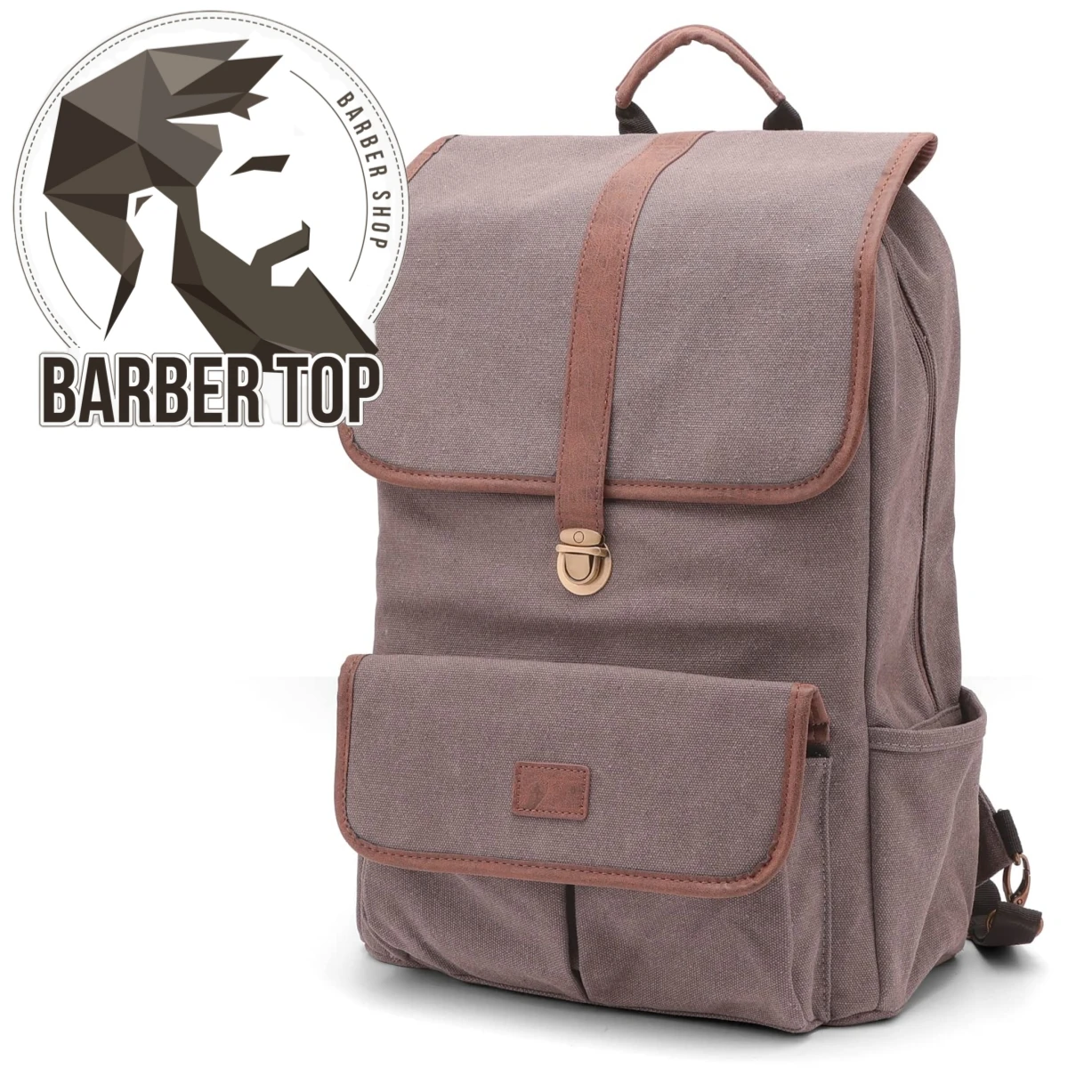 Canvas Hairdresser Tools Bag Barber Carrying Backpack Large Capacity Travel Shoulders Bag