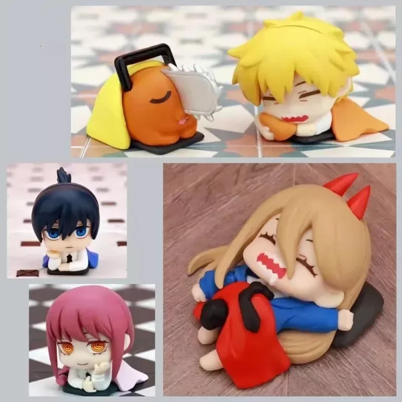 Peluche Articulado De Anime Makima, Denji, Power Y Aki – Figuras De 28 Cm Con Armazón Flexible – Almohada Coleccionable Para Decoración Y Regalo