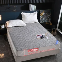 Waterproof Mattress Cover Thickened Laminate Cotton Bed Cover Bedspread On The Bed King Mattress Protector For Pet Dog Bed Linen 2