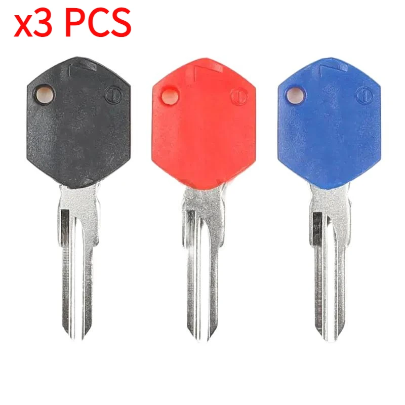 Motorcycle Keys 3Pcs Replace Uncut Blank Keys For KTM DUKE 125 250 390 690 990 1190 1050 1290 KTM250 KTM990 KTM690 KTM390