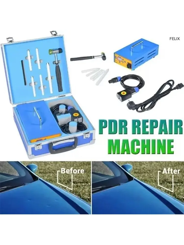 Automobile dent repair Automobile body dent removal induction heating equipment Automobile sheet metal repair pulling tools 2