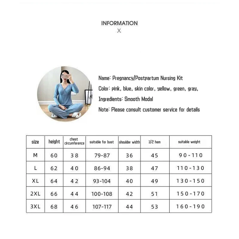 Maternity Nursing Sleepwear Breastfeeding Nightwear Pregnant Women Pregnancy Breast Feeding Pajamas Suits Maternity Clothes breastfeeding nightgown,maternity nightgown set