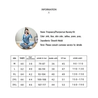 Vêtements de nuit d'allaitement de maternité vêtements de nuit d'allaitement pour femmes enceintes pyjamas d'allaitement de grossesse costumes vêtements de maternité 6