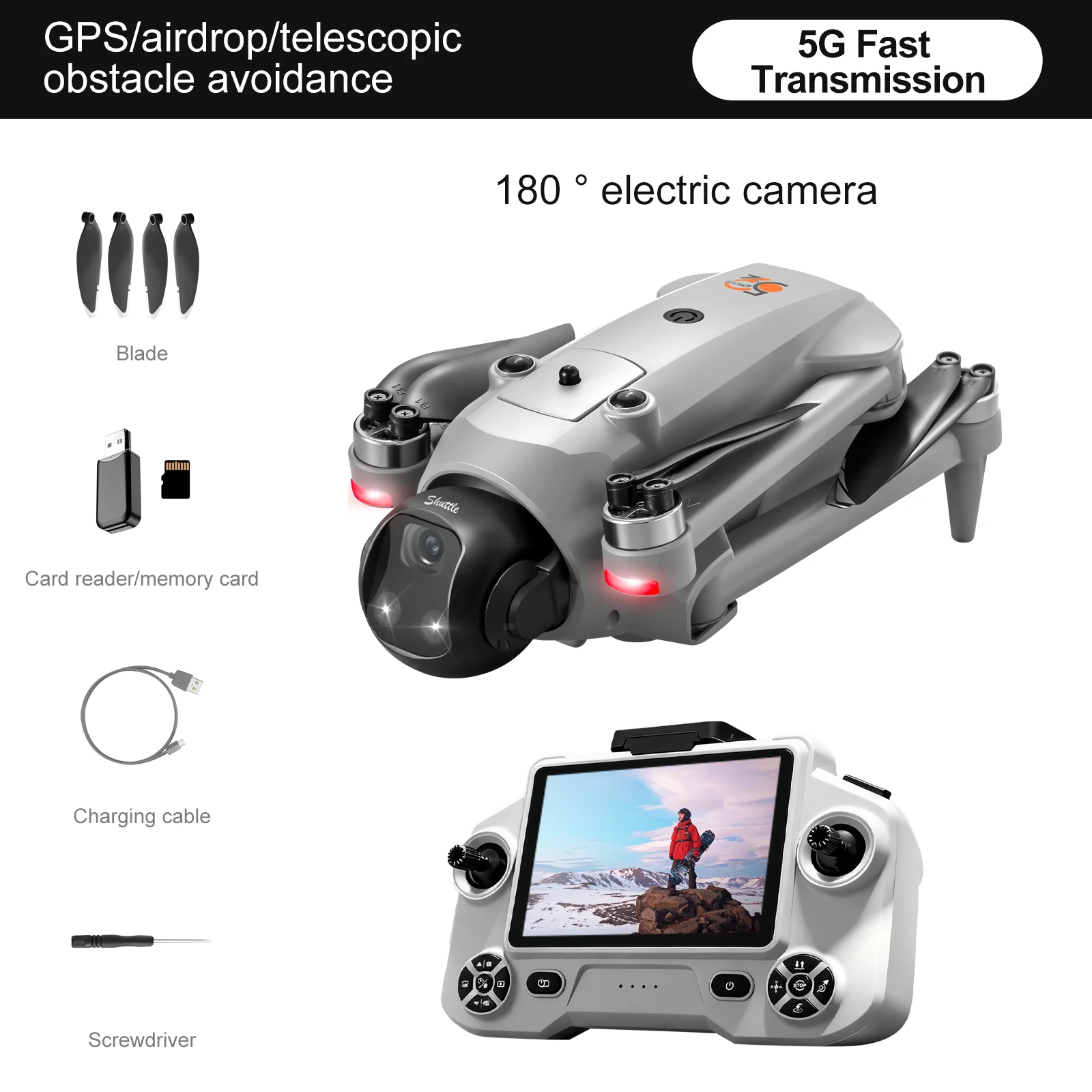 Grey 8K 1B HD