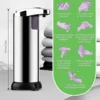 280ml Automatic Soap Dispenser Adjustable Touchless Hand Soap Dispenser Motion Sensor Smart Stainless Steel Hand Sanitizer 4