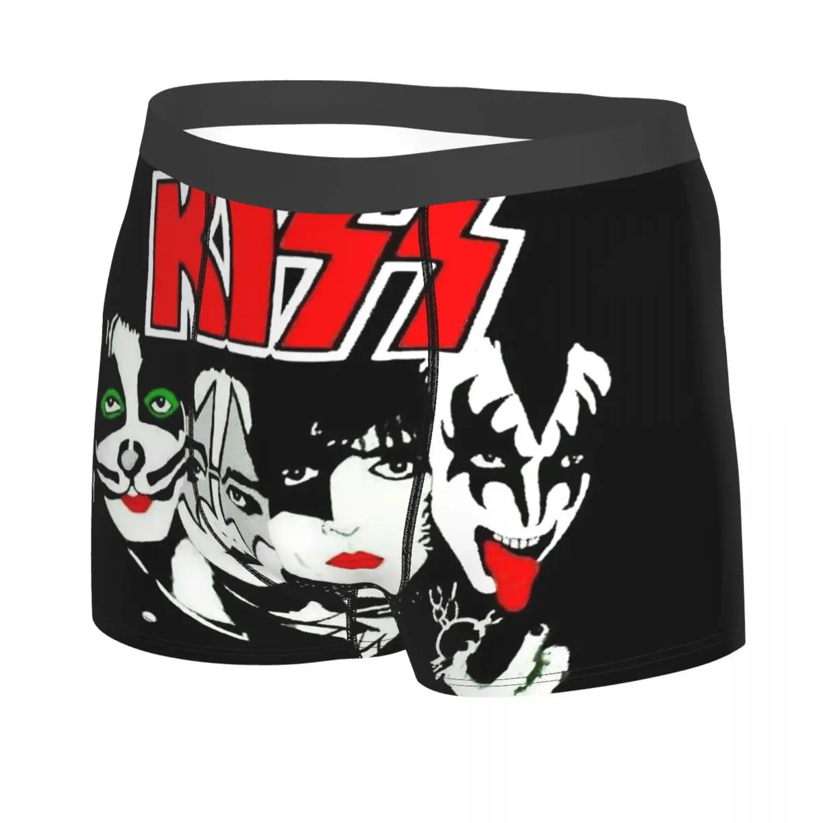 Рисунок 2 - Мужские трусы-боксеры Crazy Rock Kiss Band