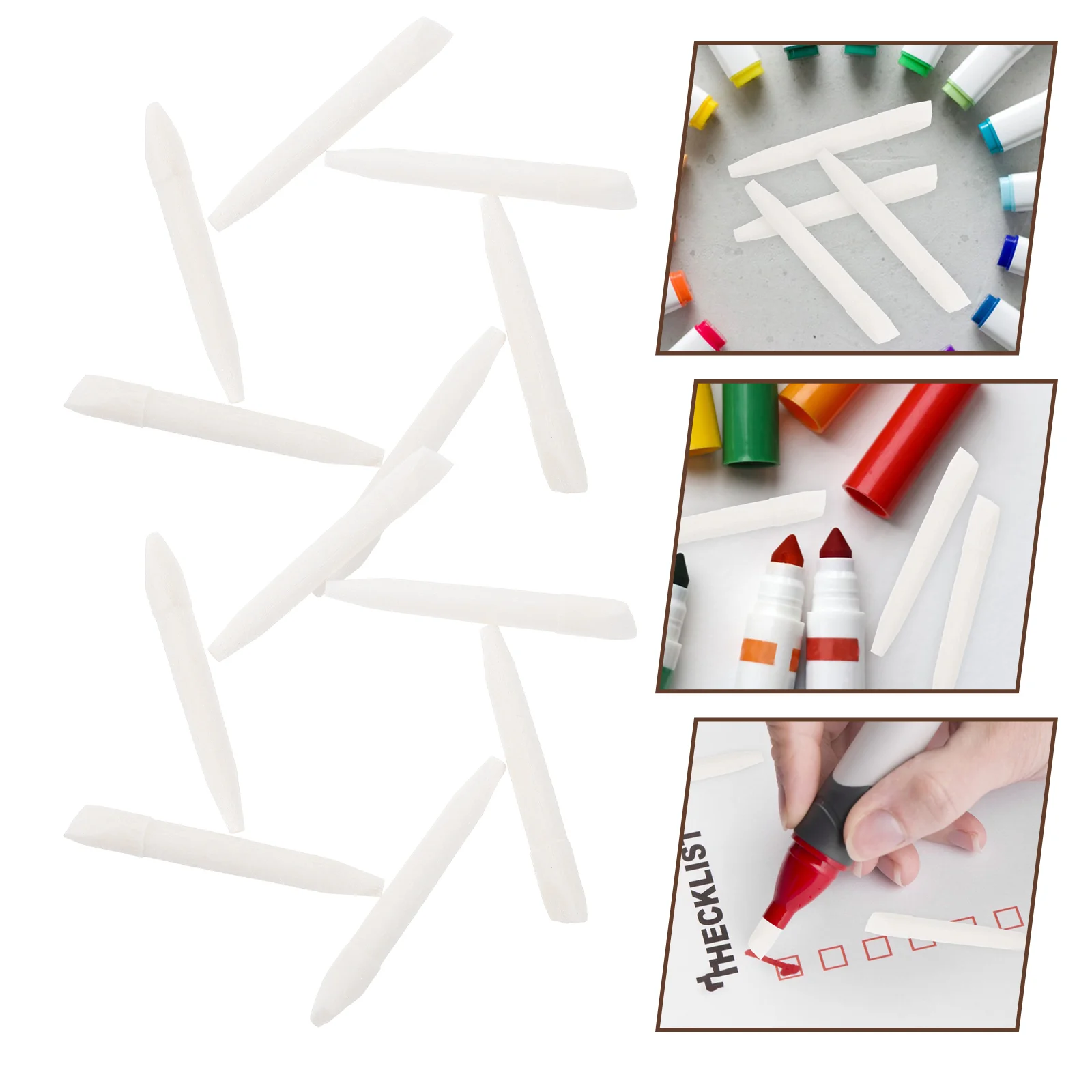 

20 Pcs Replaceable Pen Tip Marking Points Marker Tips Oil Paint Nibs Gel Pens for
