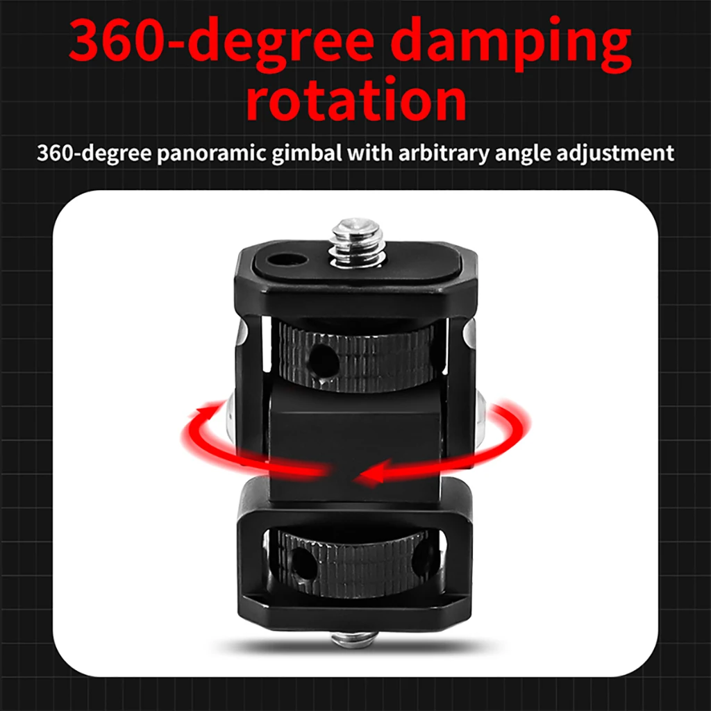 Monitor EVF Stand Holder Cold Shoe Mount for Camera Field Monitor Microphone Hot