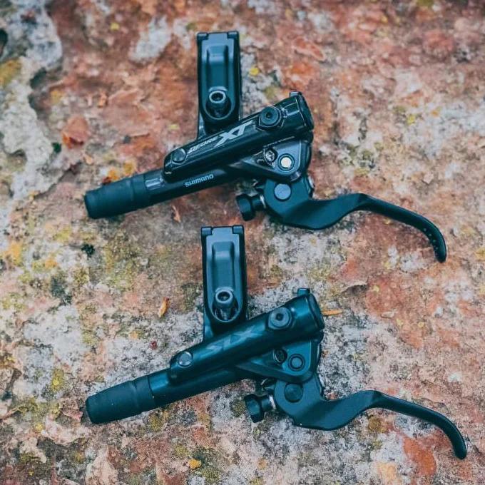 Bicycle Disc Brake Pads SHIMANO M6100 M7100 M8100 M8120 MTB Bicycle HYDRAULIC DISC BRAKES Pads 2 4 PISTON Front Rear Mountain Bike Deore XT SLX