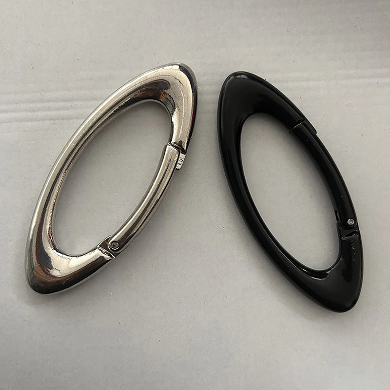 Fashion Oval Multifunctional Belt Buckle Accessories for Women Men Simplicity Unisex Key Ring Alloy Carabiner belt buckle accessories