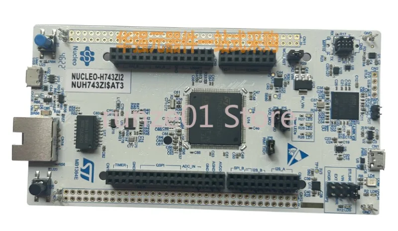 Рисунок 2 - NUCLEO-H743ZI2 с планкой для о