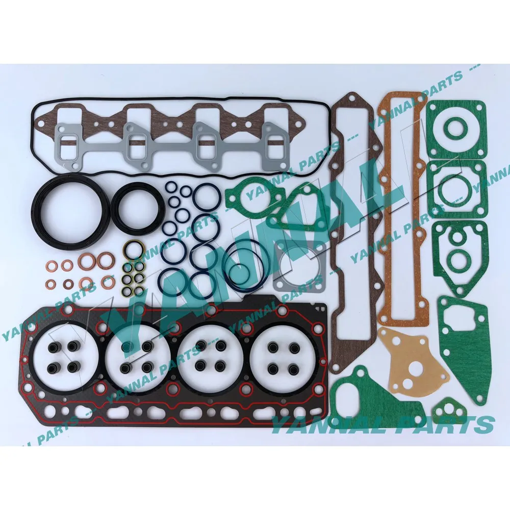 

4TNV84t Rebuild Main Conrod Bearing +Piston Ring +Full Gasket Kit For Yanmar Engien Parts