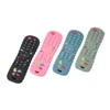 1PC Silicone Baby Toys TV Remote Control Shape Teether Toy BPA Free Silicone Teething Chewing Toy Sensory Baby Accessories 6