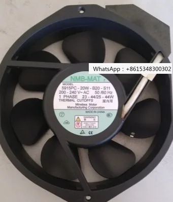 

NMB MAT 5915PC-20W-B20-S11/S05/S12 17238 Original Metal Leaf High Temperature Resistant Fan