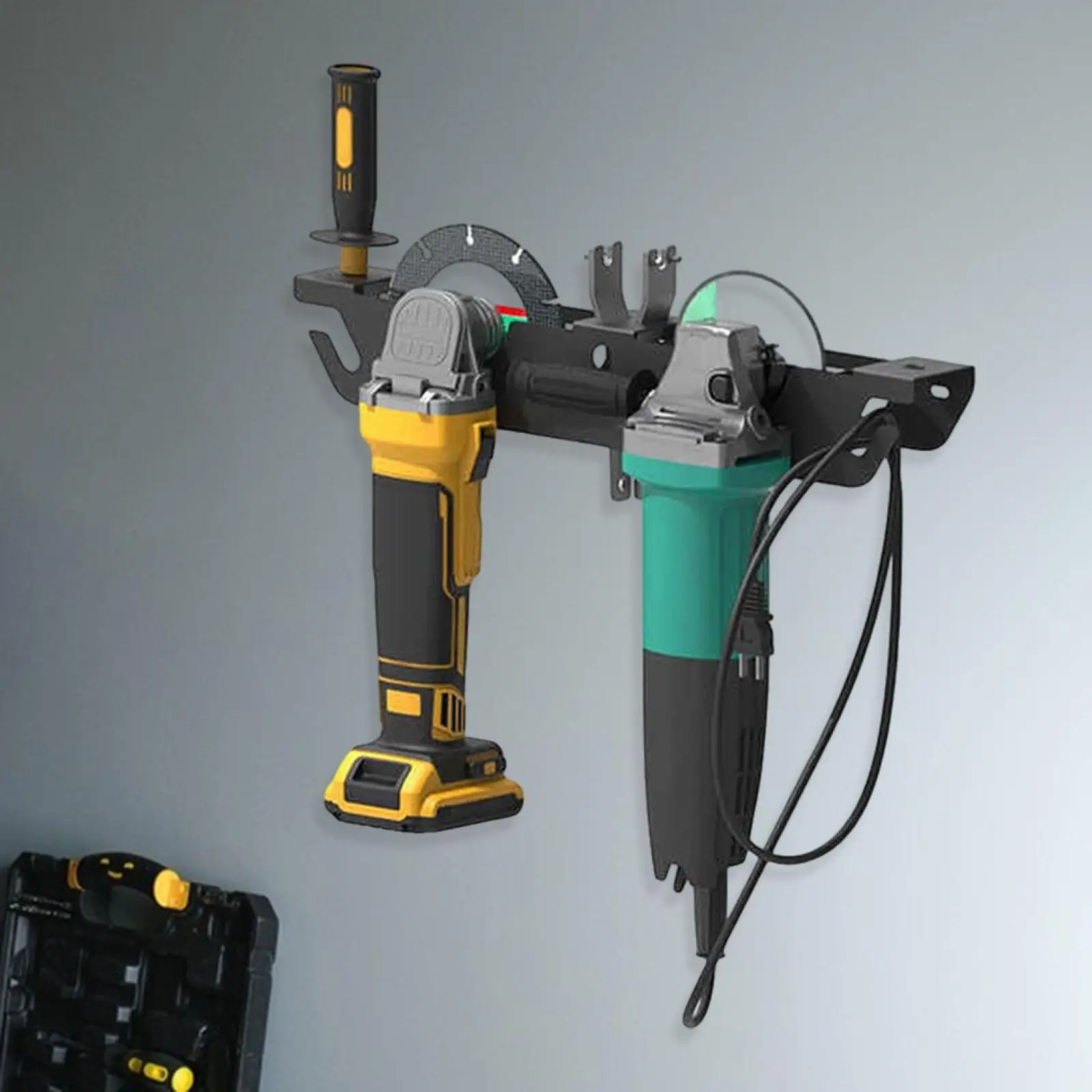 Angle Grinder Holder Rack/Stand Storage Rack With Cord Hanger