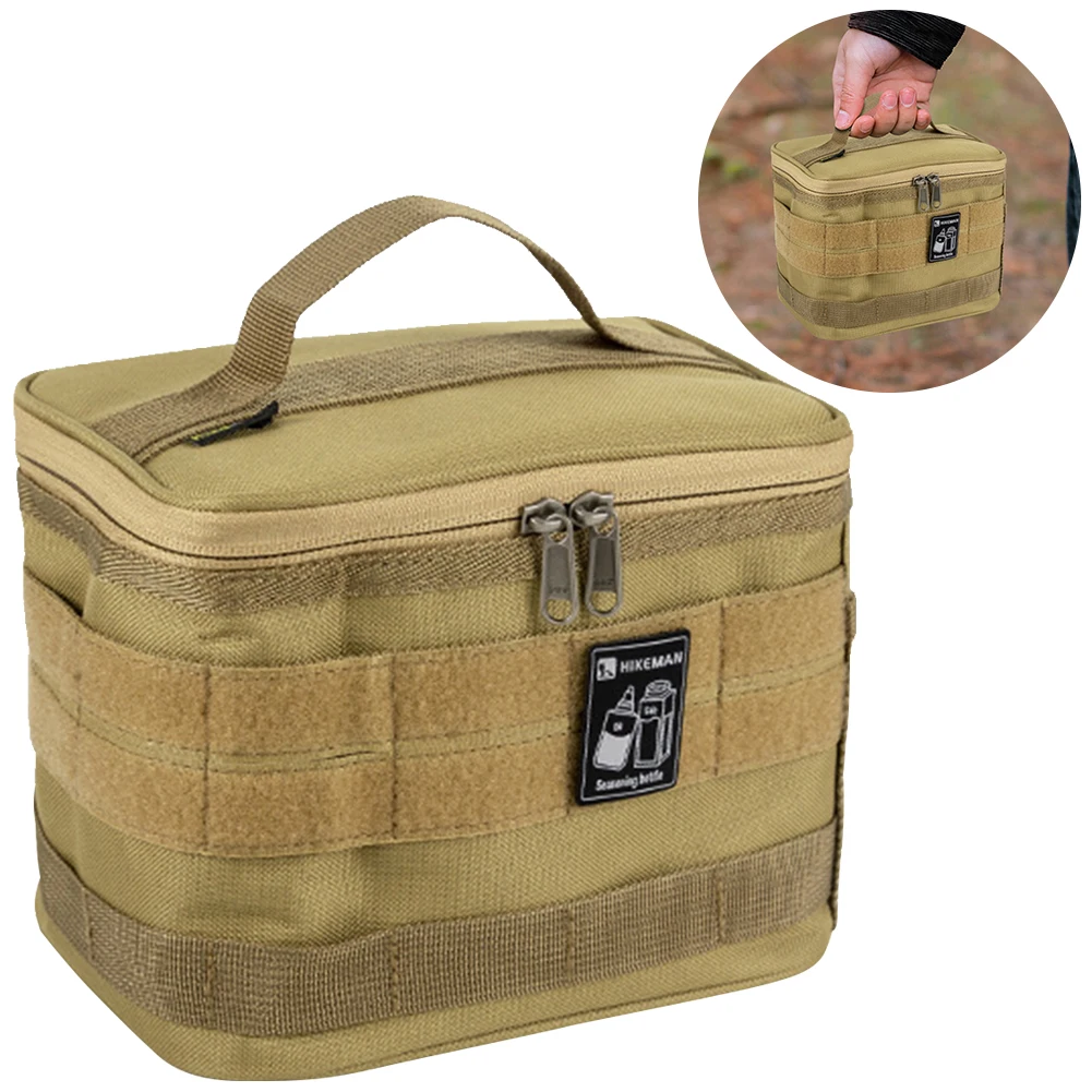 Camping Cookware Storage Bag Outdoor Camping Organizers with Handle Picnic Bag Large Capacity for Beach Picnic Road Trip Travel